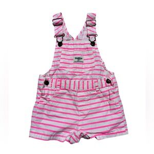 OshKosh B'gosh | Toddler Baby Girl Romper Overalls | 18M
